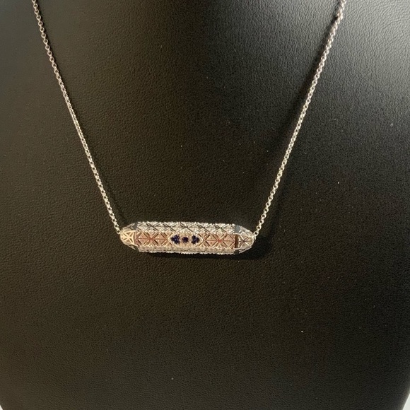 Evil Eye Spinner Necklace - Picture 9 of 15